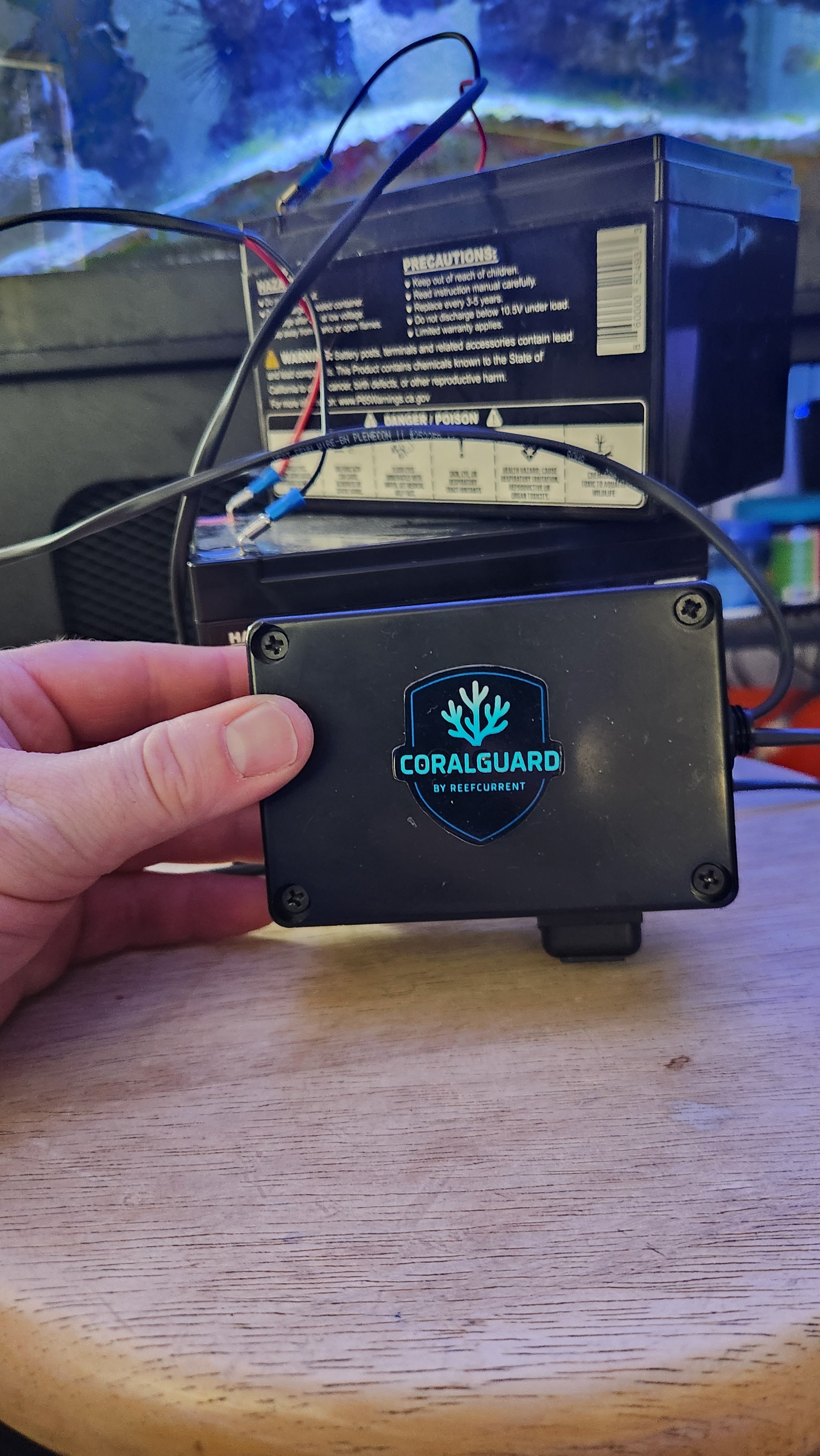 CoralGuard DC UPS - Aquarium Backup Power for Reef Tanks