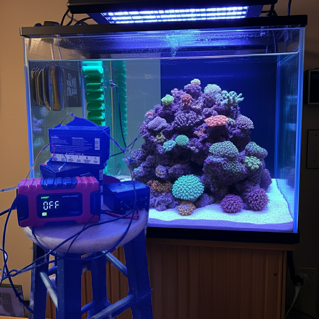 CoralGuard DC UPS - Aquarium Backup Power for Reef Tanks